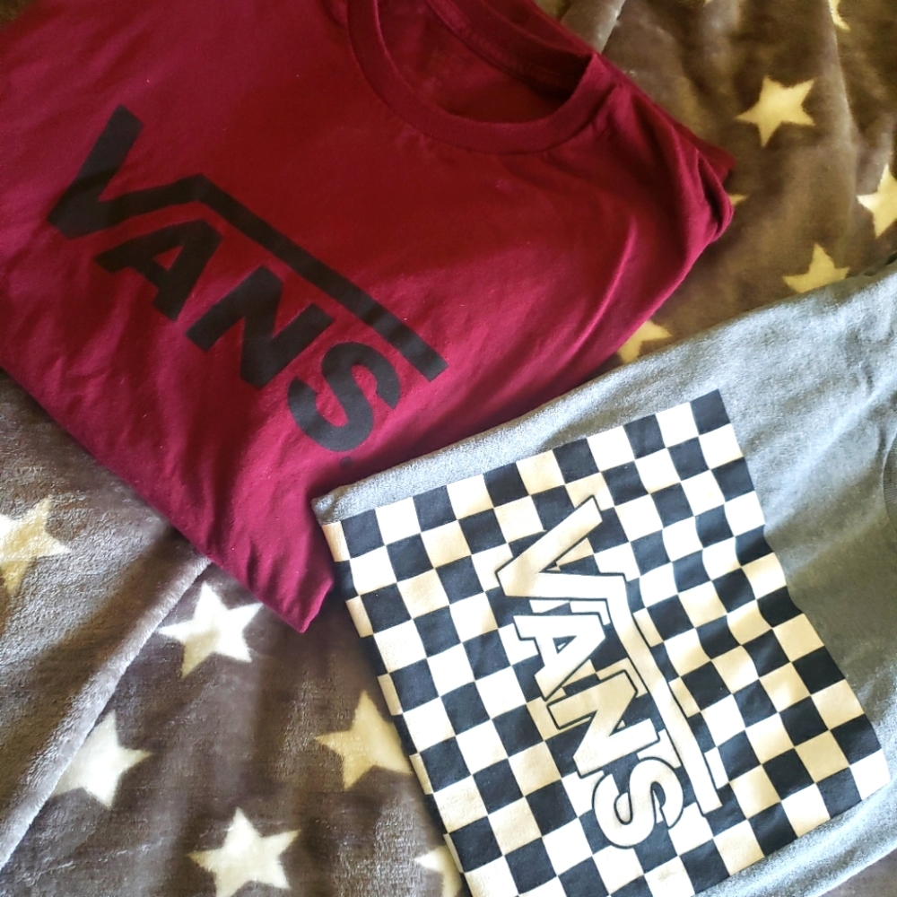 2 VANS Tees...👌 nice condition!!! Awesome shape